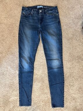 7 For All Mankind Dark Indigo Skinny Jeans